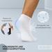 Buy Eksher Sneaker Socks for Men & Women - 10 Pairs of Breathable Anti-Sweat Running Socks (Cotton Size 35-38 White) - Buy Online on GoSupps.com