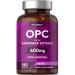 OPC Grape Seed Extract High Dose 600mg | 180 Vegan Tablets | 95% pure OPC Grape Seed Extract Supplement | by Horbaach
