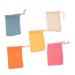 AUTSUPPL 5pcs Soap Storage Bag Soap Saver Net Soap Bag for Shower Pouch Shower Soap Cotton Linen