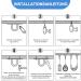 Realbrite Punching Bag Bracket - Stainless Steel Ceiling Hooks for 450kg Bags | Durable & Bomb-Resistant | 2-Piece 180 Ceiling Attachment - Buy Online on GoSupps.com