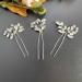 Prosy Bridal Wedding Hair Pins - Silver Crystal Rhinestone Hair Clips for Women & Girls (3 Pack) - Buy Online on GoSupps.com