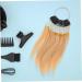 iplusmile M ches de Cheveux Naturels pour Teinture Capillaire 30 Pi ces Taille Standard avec Anneaux Dor s Outil de Coloration pour Salons et D butants Entra nement Soins Capillaires - Buy Online on GoSupps.com