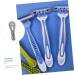 Frcolor 3 Series Razor Storage Box - Organizer for Mustache Razors - Travel Case - 3pcs - 16.5x6x3.5cm - Buy Online on GoSupps.com