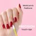 Fran Wilson Nail Tees Cotton Tips 120 Count (2 Pack) - Multi-Purpose Double-Sided Swabs for Precise Touch-Ups and Perfect Manicure/Pedicure - Buy Online on GoSupps.com