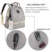 Double Layer Breast Pump Backpack with Cooler & Moistureproof Bag - Grey, USB Charging Port - Ideal for Outdoor Working Moms - Buy Online on GoSupps.com