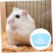 HAPINARY Box Rabbit Toilet Corner Litter Pan Rabbit Cat Litter Tray Chinchilla Potty Toilet Pan Tray Plastic 33X29.5X14CM Blue - Buy Online on GoSupps.com