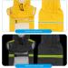 Petcute Dog Rain Coat - Waterproof & Windproof Jacket with Reflective Stripes for Small Medium & Large Dogs - Adjustable with Hood & Collar Hole - XL Yellow - Buy Online on GoSupps.com