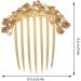 Beaupretty Hair Accessory for Women Hair Jewels for Women Hair Jewelry Bridal Hair Accessories Rhinestone Hair Accessories Korean Version Issue Card Comb Hair up Bride Hairpin Alloy - Buy Online on GoSupps.com