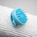 Flathead Hair Scalp Massager & Shampoo Brush for Shower Dandruff Removal - 2 Massage Heads - Promotes Growth - Wet & Dry - 1-Pack - Buy Online on GoSupps.com