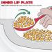 Providence Spillproof Inner Lip Plate - 9 Inch White - Non-Skid, Adaptive Dining Aid - Buy Online on GoSupps.com