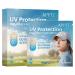Pologmase Sun plasters for the face-UV sun protection sticker UV recognition pavement strongly welding waterproof comfortable fit to run skiing hiking