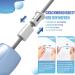 Professional 3m PVC Speed Jump Rope for Adults - Adjustable Non-Slip Grip | Includes Training Poster - Ideal for Men Women & Kids - Blue - Buy Online on GoSupps.com