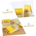 JECOMPRIS 50pcs Popcorn Bag Popcorn+snack+bags Candy Nativity Accessories Bulk Gift Bags Snacks Container Party Popcorn Boxes Bulk Popcorn Oil-proof Popcorn Pouch Paper Biscuit Packing Bag 29X15.5X8CM Yellow - Buy Online on GoSupps.com