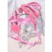 SHOWMEN CRAFT Nylon Horse Driving Harness - Single Horse Pink with Diamante Browband | Premium COB Quality - Buy Online on GoSupps.com