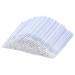 Tbestmax 500 Pcs Disposable Micro Applicator Brush Micro Swabs, Eye Lashes Mascara Wands for Eyelash Extension White White-Pure