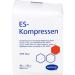 ES compresses non-sterile 10x10 cm 8-ply 10x10 cm (pack of 100)