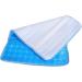 Syrisora Cooling Gel Pillow Mat Soft Cushion Flexible and Foldable for Summer Ideal for Home and Beauty Salons - Buy Online on GoSupps.com