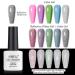 AIMEILI Reflective Glitter Gel Nail Polish 8ml 12 Colours Glitter Gel Polish Soak Off UV LED Holographics Sparkly Shinny Effect Gel Nail Varnish Manicure Gift Set Kit 7 KIT12-7_8ML 0.67 ml (Pack of 12) - Buy Online on GoSupps.com
