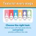 Buy Dr. Brown's Natural Flow Anti-Colic Wide-Neck Glass Baby Bottles - 9 oz 2-Pack with Slow Suction Cup - International Shipping Available - Buy Online on GoSupps.com