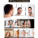 3 Way Mirror for Self Hair Cutting - 360 Trifold Barber Mirrors | 3 Sided Makeup Mirror for Hair Coloring, Braiding, DIY Haircuts - Perfect Gift for Men & Women | Black (Without LED) - Buy Online on GoSupps.com