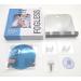 Funerom Fogless Bathroom Shaving Mirror 5.4x5.1 inch with Razor Holder & Anti-Fog Film - Frameless Portable Square Design | Includes 4 Adhesive Hooks - Ideal for Shower - Buy Online on GoSupps.com