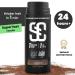SOVONCARE Hair Fibers for Thinning Hair Black Hair Building Fibers for Bald Spots Undetectable & Natural Conceals Hair Loss Fill In Fine Hair Powder Hair Thicker Instantly for Women & Men 28g (Aubrun) - Buy Online on GoSupps.com
