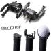 FINGER TEN Golf Ball Pick Up Retriever Tool Putter Grip Grabber Sucker Value 2/4/6/8/10 Pack Mini Balls Plastic Claw Saver Upper Accessories Black for Men Women Golfer 2 Pack - Buy Online on GoSupps.com