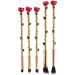 Guvkeug Rose Makeup Brush Set Beauty Makeup Brush for Eyeshadow Contour-Gold - Buy Online on GoSupps.com
