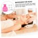 PLAFOPE Head Massager - Scalp Massager Brush for Ultimate Relaxation | 13.9x10.3cm Pink - International Shipping Available - Buy Online on GoSupps.com