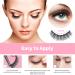 8D Fluffy False Eyelashes - Wispy Faux Mink & Cat Eye Lashes - 14 Pairs Lightweight & Stylish - Buy Online on GoSupps.com