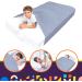 Sensory Bed Sheet for Kids Twin Size - Compression Alternative to Weighted Blankets - Increase Calm and Comfort - Breathable & Stretchy Adjustable - Gray Twin - Buy Online on GoSupps.com