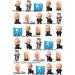 Boss Baby Characters Party Stand Up Edible Cupcake Toppers - 30pcs Cake Decorations for Kids' Celebrations | International Shipping - Buy Online on GoSupps.com