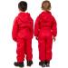 Trespass Kids' Waterproof Rain Suit 2-3 Years - Signal Red | Outdoor Rain Gear - Buy Online on GoSupps.com