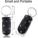 Soleebee 3-Piece Crystal Diamond Pill Box Keychain - Portable Waterproof Rhinestone Storage for Travel & Camping (Pink White Black - Buy Online on GoSupps.com