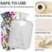 NAANLE 1L Ethnic Tribal Hot Water Bottle - Transparent Design for Pain Relief & Heat Therapy - Perfect for Back Neck Hands & Feet - Buy Online on GoSupps.com