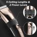 Professional Hair Clippers for Men - Cordless Rechargeable Hair Trimmer with LED Display - Buy Online on GoSupps.com