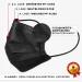 Buy Arnomed Black Medical Masks - 50x Type IIR EN 14683 Certified 4-Layer Protection | CE Certified International Shipping - Buy Online on GoSupps.com