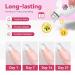 SAVILAND Builder Nail Gel - Clear Pink Thickening Gel with Castor Oil & Vitamin E | LED Cured Hard Gel for Home Nail Care & Strengthening - Buy Online on GoSupps.com