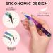 LLBA Professional Volume Lash Tweezer | Multi-Purpose Non-Slip Grip Tool for Classic & Volume Lashes (Galaxy) - Save Time & Perfect for Inner Corner Application - Buy Online on GoSupps.com