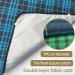 Palwin Adult Bibs - 3 Pack Waterproof Slobberlatz Washable Clothing Protector for Seniors Reusable with Snap Fastener - Buy Online on GoSupps.com