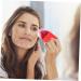 Buy Balacoo Silicone Ice Face Roller & Eye Massager - Ice Roller Holder & Molds for Radiant Skin - Beauty Facial Massager 11x5.5 CM Red - International Shipping Available - Buy Online on GoSupps.com