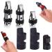 Gipizi Trigger Finger Splints 6Pcs Finger Support Brace for Broken Fingers Straightening and Knuckle Immobilization Metal Finger Stabilizer for Adults and Children