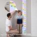 MHJY Kids Height Chart - Wooden Ruler Growth Measure Wall Decor for Girls Boys - Rainbow Unicorn Theme - 7.9'' x 79'' Canvas - Buy Online on GoSupps.com