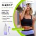 Buy FlipBelt Arc Water Bottle - Evergreen - 11oz | Ideal for Active Lifestyle | International Shipping - Buy Online on GoSupps.com