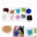 FOMIYES 4 Boxes Nail Set Manicure Fluffy Nail Brush Nail Charms Nail Decoration Nail Tech Must Haves Trinket Cute Magnetic Nails Decoration Nail Rhinestones 3d Hairball Velvet Decorations - Buy Online on GoSupps.com