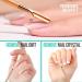 FANDAMEI UV Gel Nail Polish Remover Kit - Cuticle Pusher & Gel Polish Scraper Set for Manicure Pedicure - Dual Head Nail Scraper in Rose Gold - Buy Online on GoSupps.com