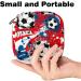 Womens Binding-Ups: Stylish Football Pattern Tampon Storage Bags with Zip Pockets - Multi Functional Ladies Menstrual Bags - Buy Online on GoSupps.com
