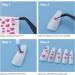 PAGOW 16 Sheets Heart Nail Art Stickers - Self-Adhesive Love Decals for Nail Decoration - Fingernail Stickers for Women, Girls, Kids - Buy Online on GoSupps.com