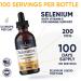 Nutra Well Vitamins Selenium 200mcg - Immune & Heart Support Liquid Drops with Vitamin E - 100 Servings - Buy Online on GoSupps.com