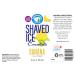 Banana Shaved Ice & Snow Cone Flavor Concentrate - 4 Fl Oz Size for 1 Gallon Syrup - Buy Online on GoSupps.com